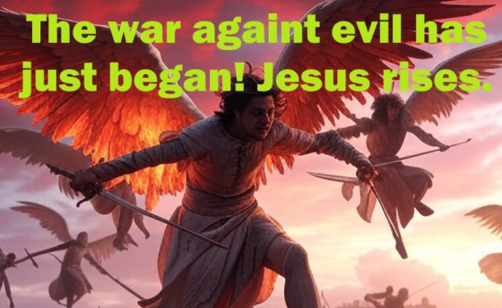 Cowards DIE! Jesus RISES. Truth PREVAILS. The WAR against EVIL!