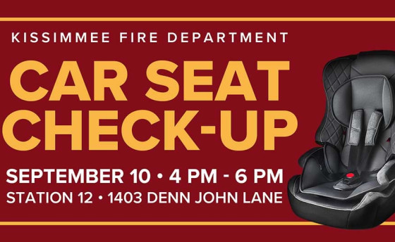 Kissimmee Fire Department: Car Seat Check-Up